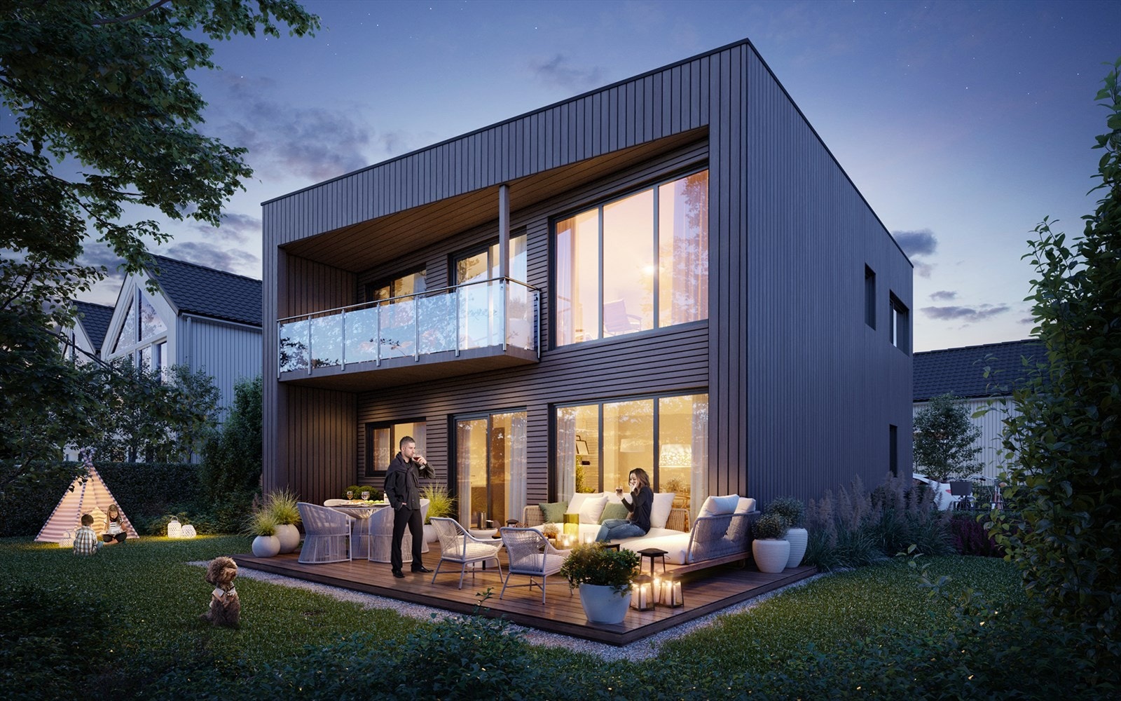 Velkommen til Industrivegen 13B. Her skal det bygges en enebolig med 4 soverom, romslig tomt og garasje. Galleribilde