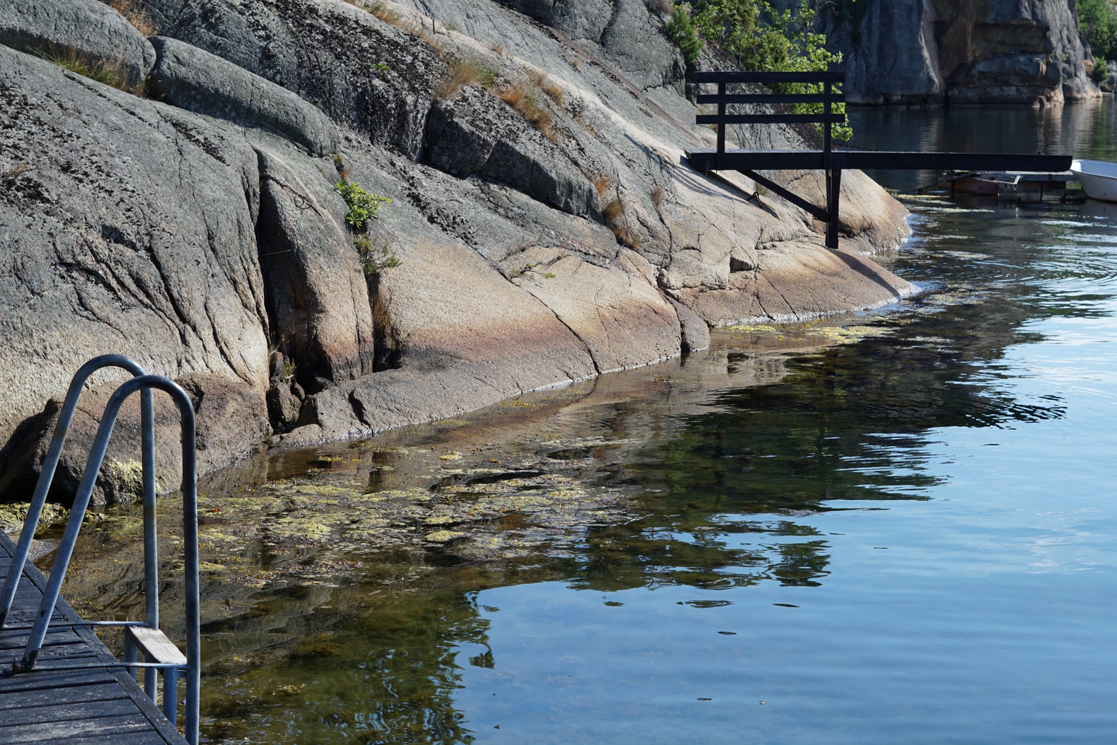 Stupebrett og badestige Galleribilde