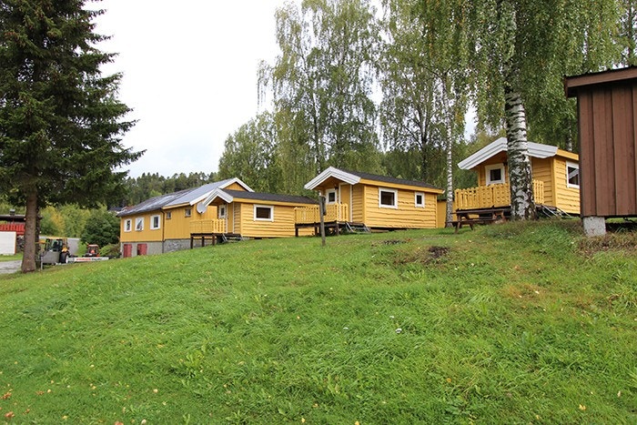 Enkle hytter uten bad og toalett. Galleribilde