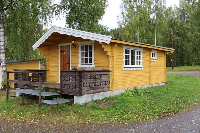 Utleiehytte med kjøkken og bad. Galleribilde