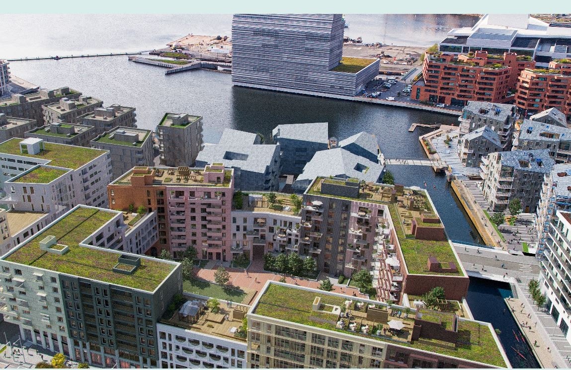 Oversiktsbilde - Illustrasjon Galleribilde