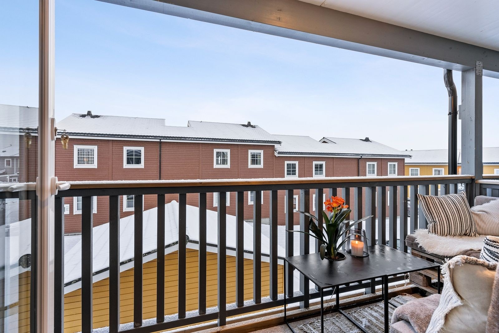 Koselig uteplass. Galleribilde