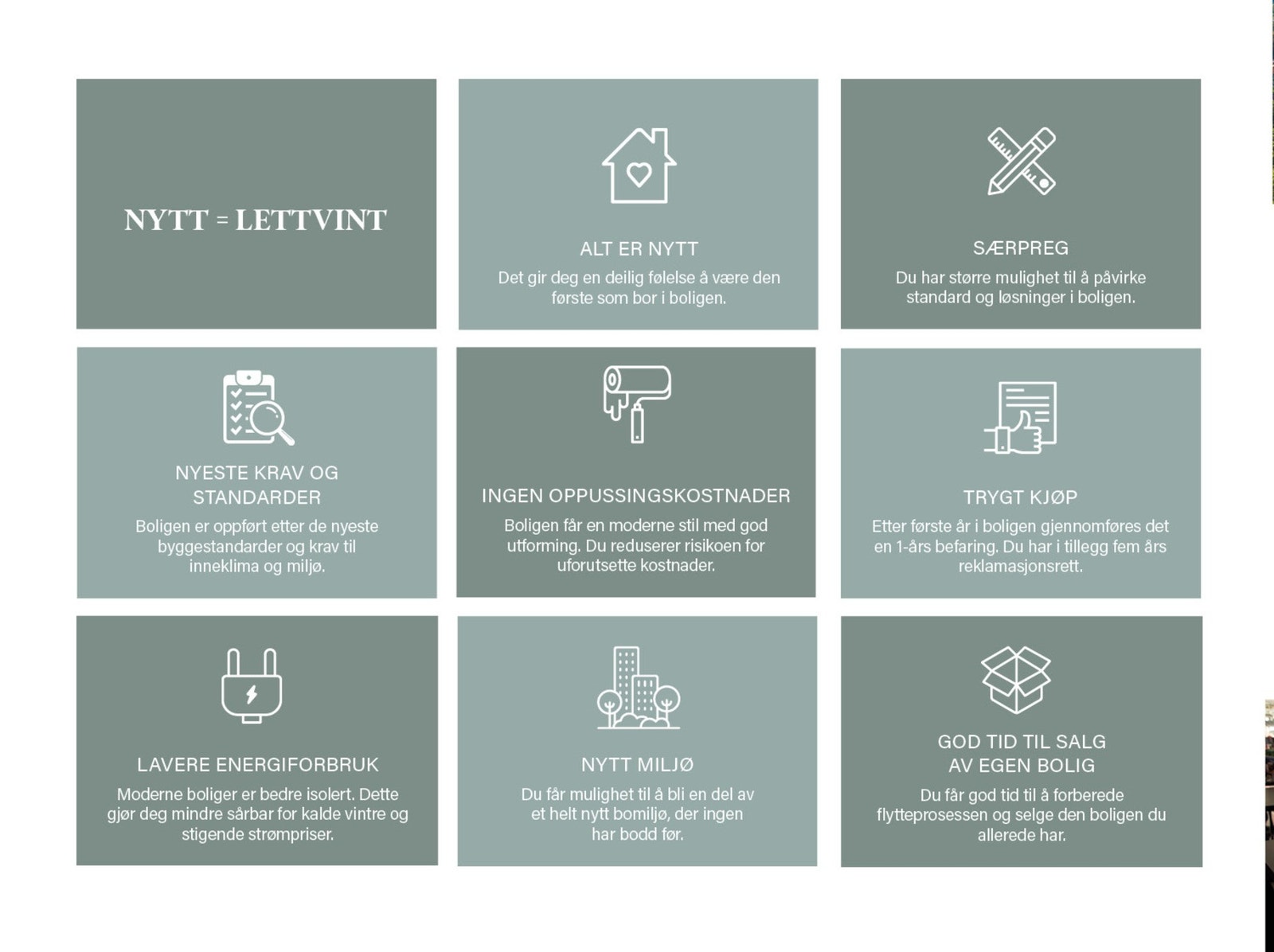 Få en enklere hverdag i noe helt nytt med en beliggenhet som bidrar til en bedre hverdagslogistikk. Galleribilde