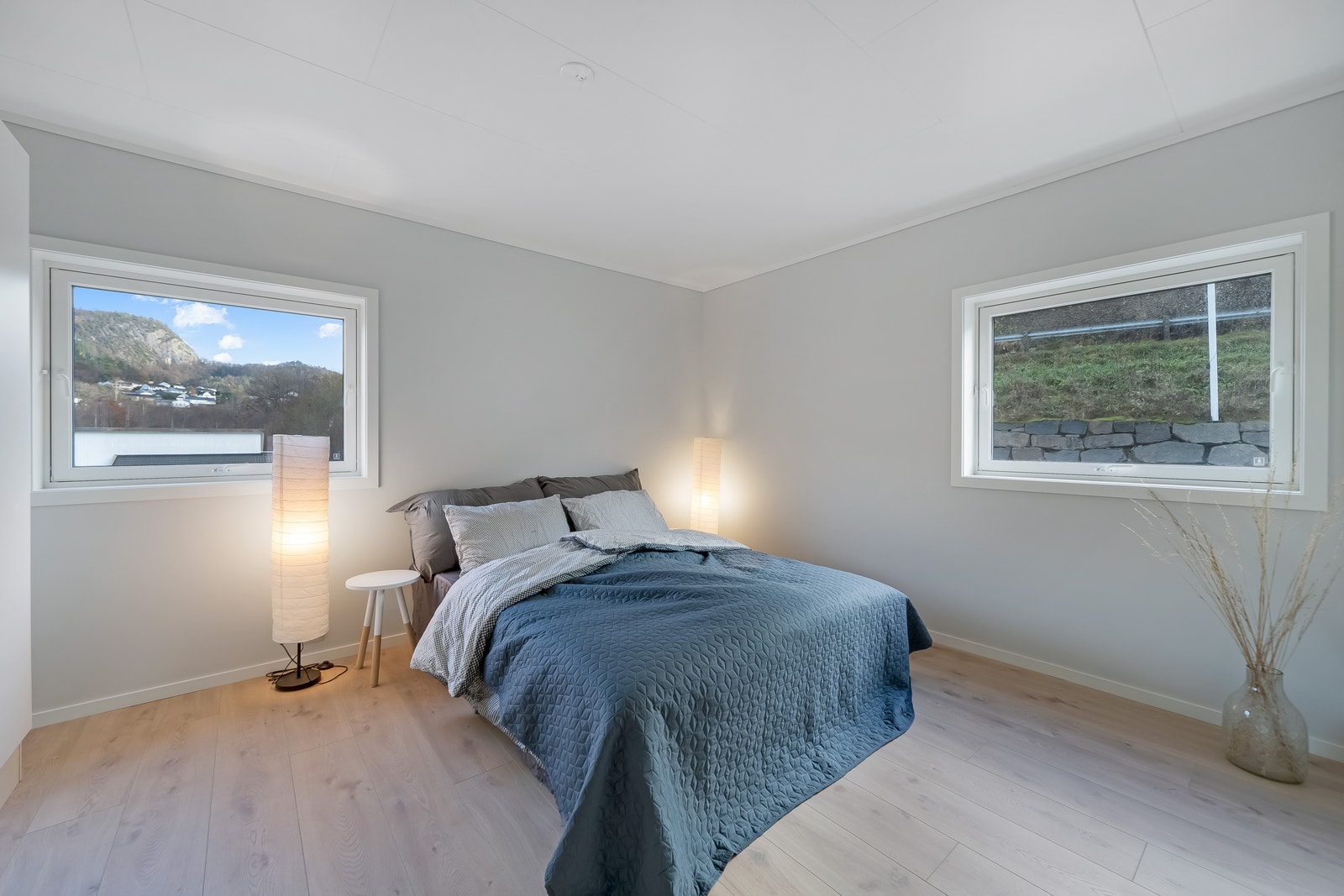 Hovedsoverom. Bildet viser bolig 2 som er solgt. Galleribilde