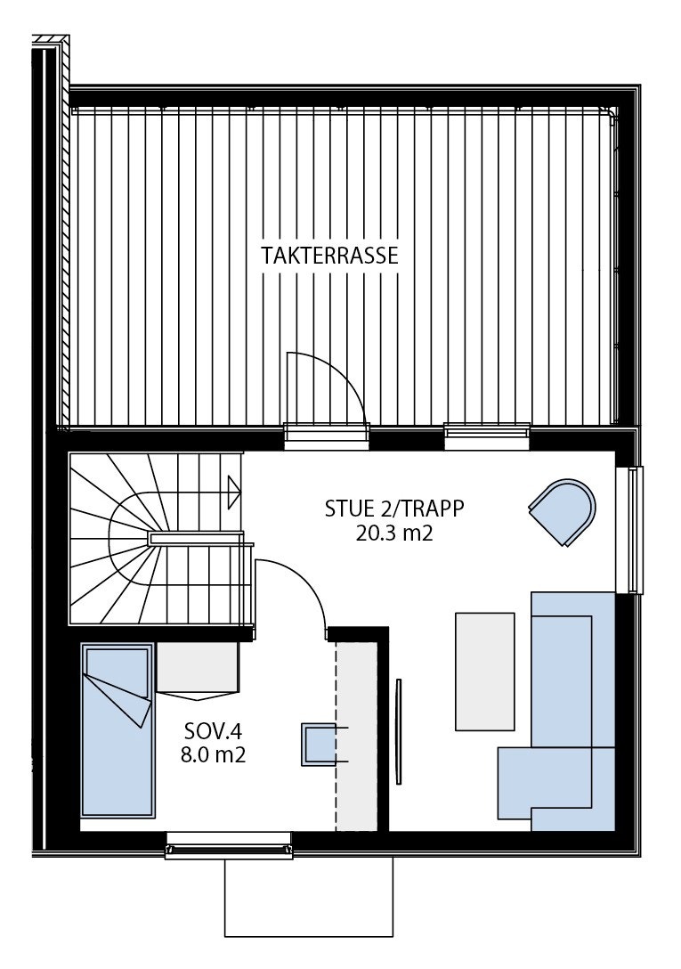 Plan 3 - nr. 28 i hus 4 Galleribilde