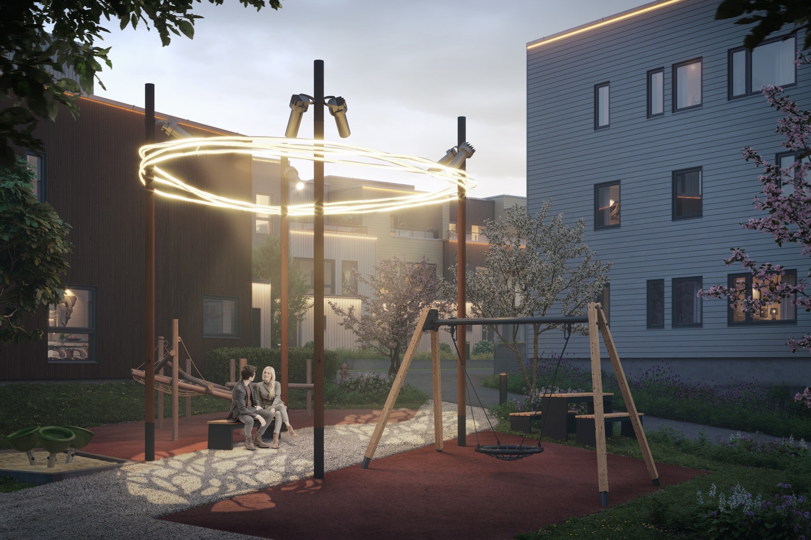 Illustrasjon - Inngangen til prosjektet Galleribilde