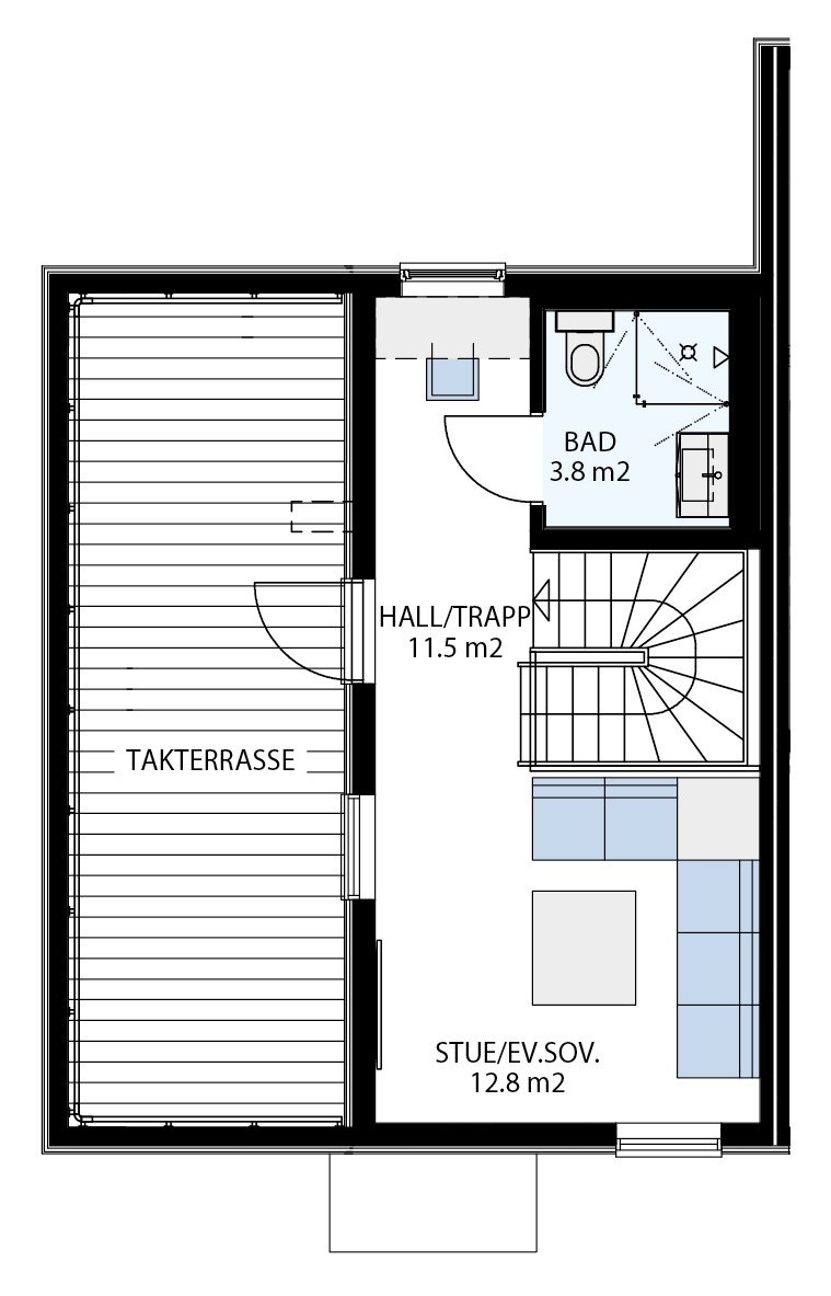 Plan 2 - nr. 30 i hus 5 Galleribilde