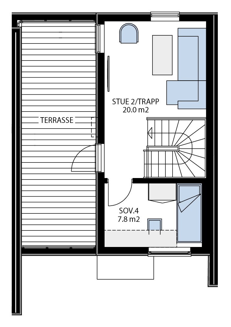 Plan 3 - nr. 26 i hus 4 Galleribilde
