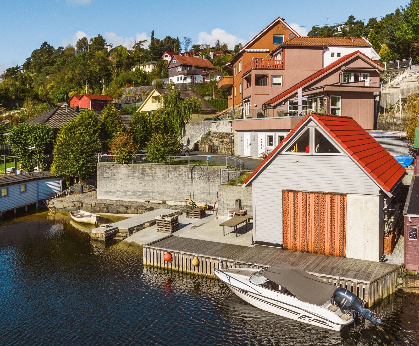 Brygge, nøst, slipp og strand Galleribilde