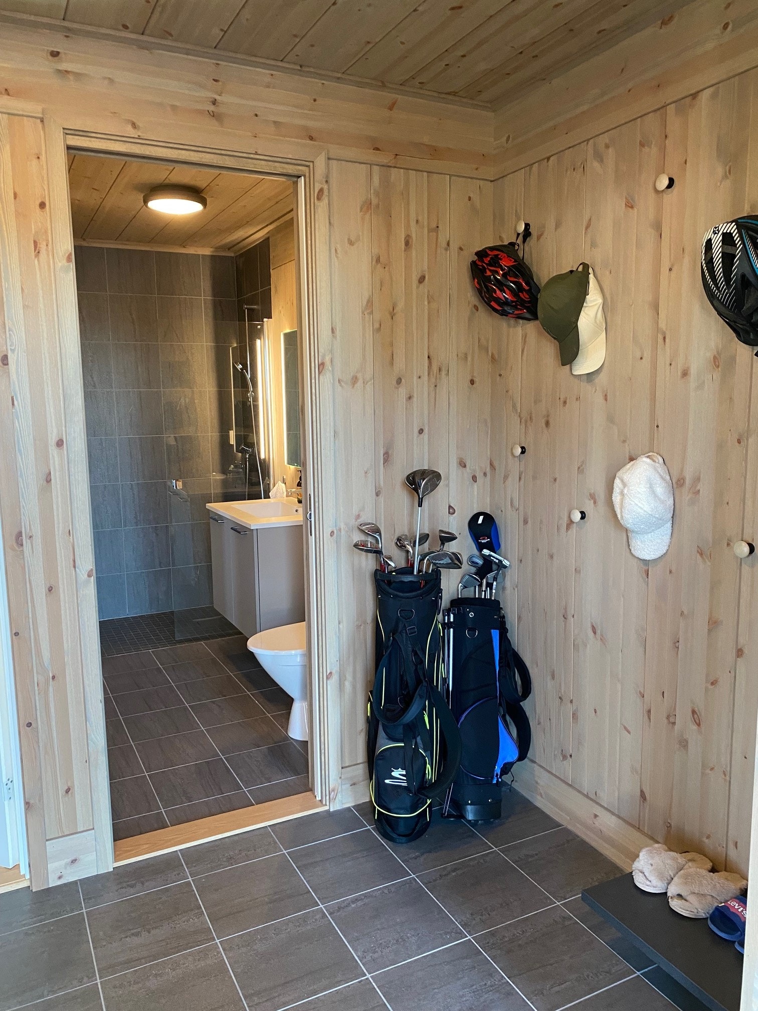 Gang, inngang til bad Galleribilde