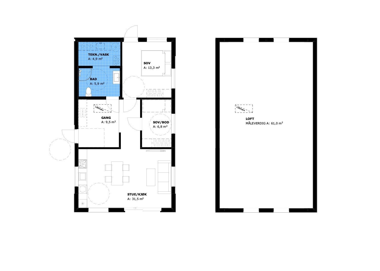 Planløsning Galleribilde