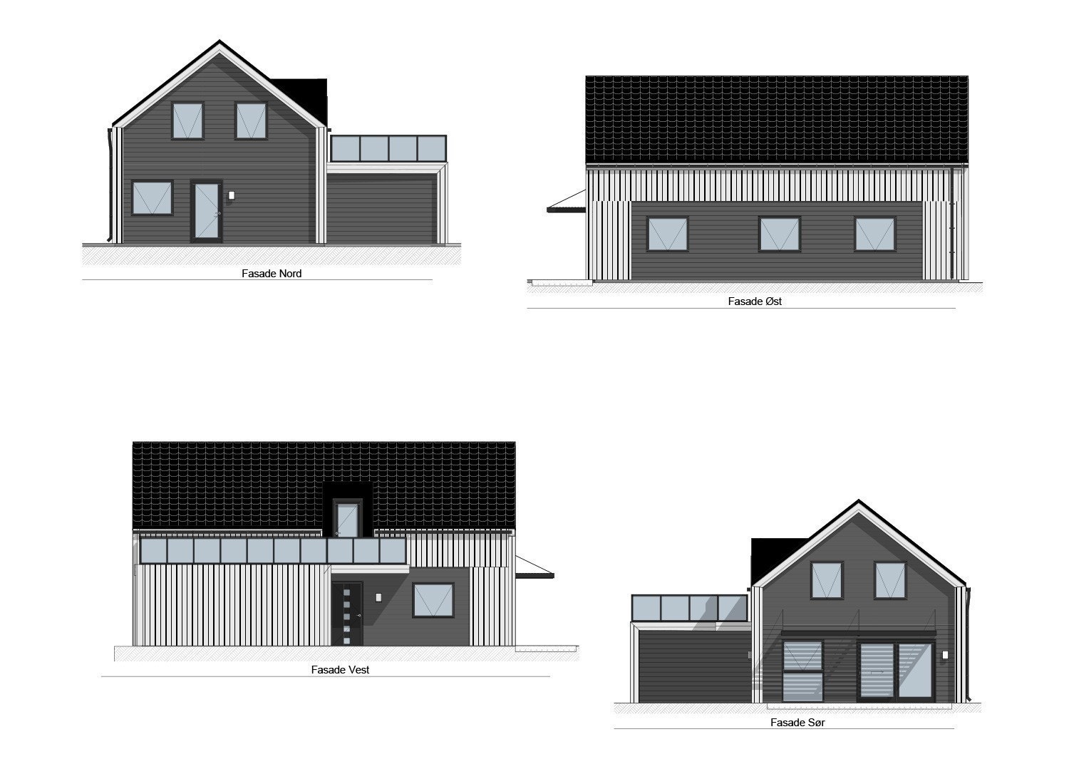 Fasader tilvalg Galleribilde