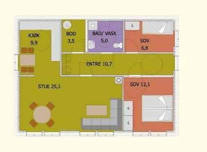 Plantegning. Galleribilde