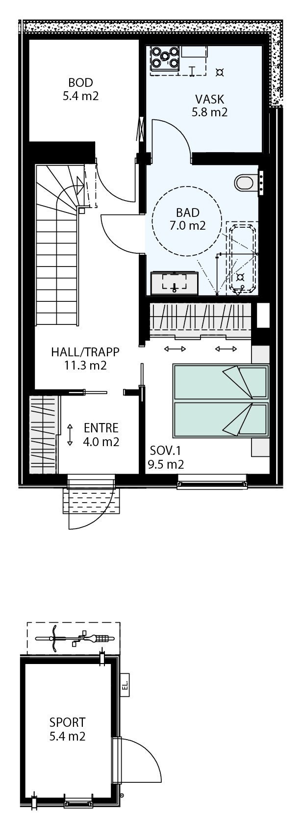 U etasje Galleribilde