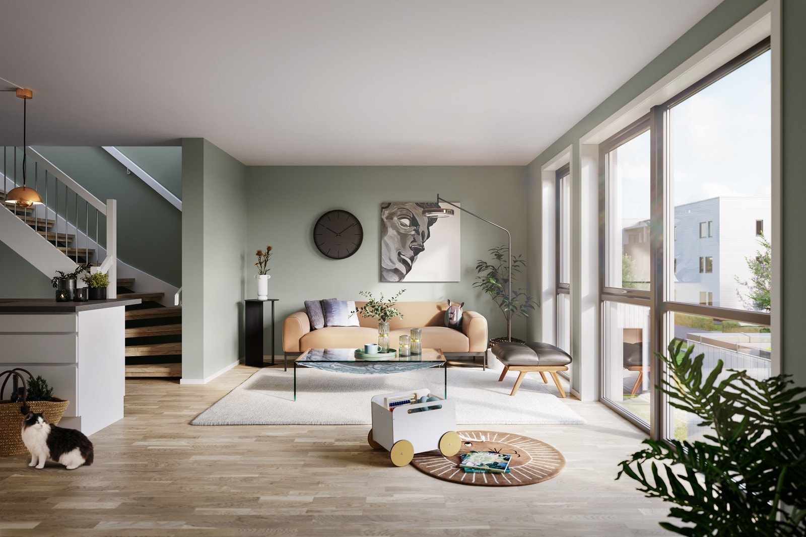 Illustrasjon - Stuen Galleribilde