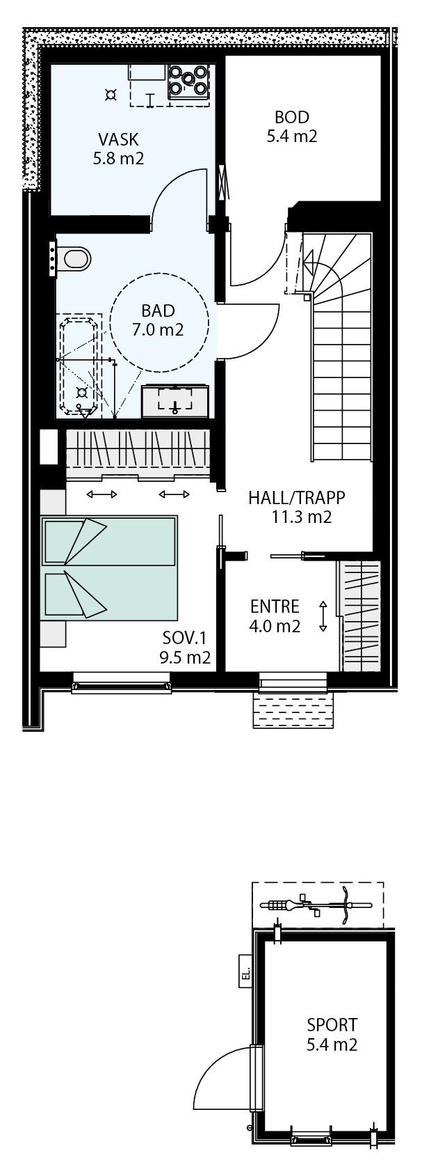 U etasje Galleribilde