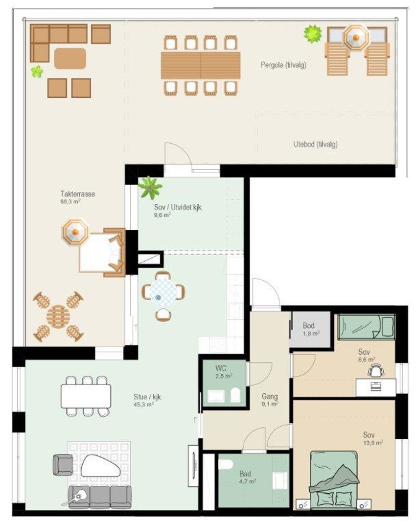 Leilighet G501 Galleribilde