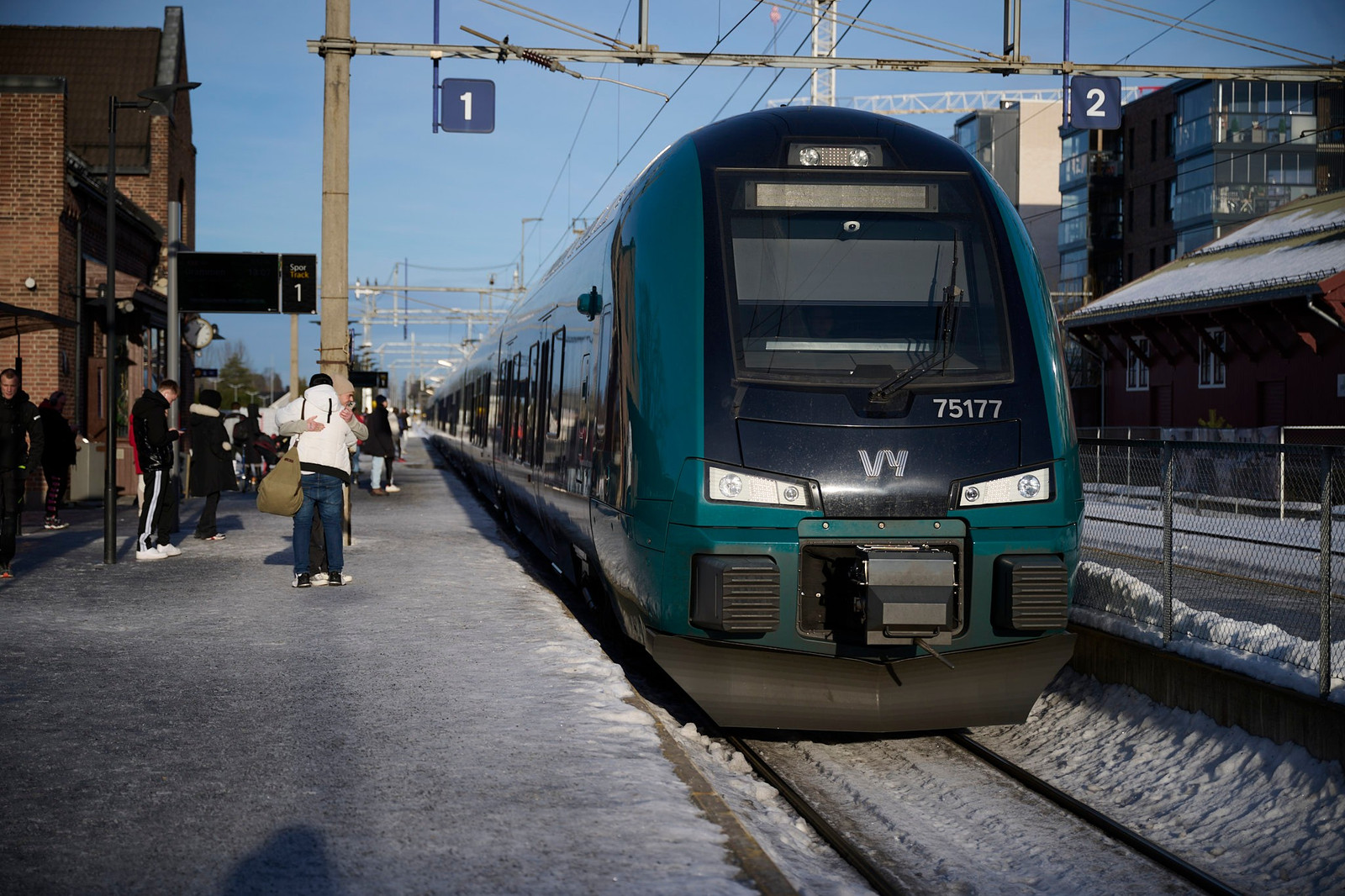 Tog inn til Oslo med pendlerparkering