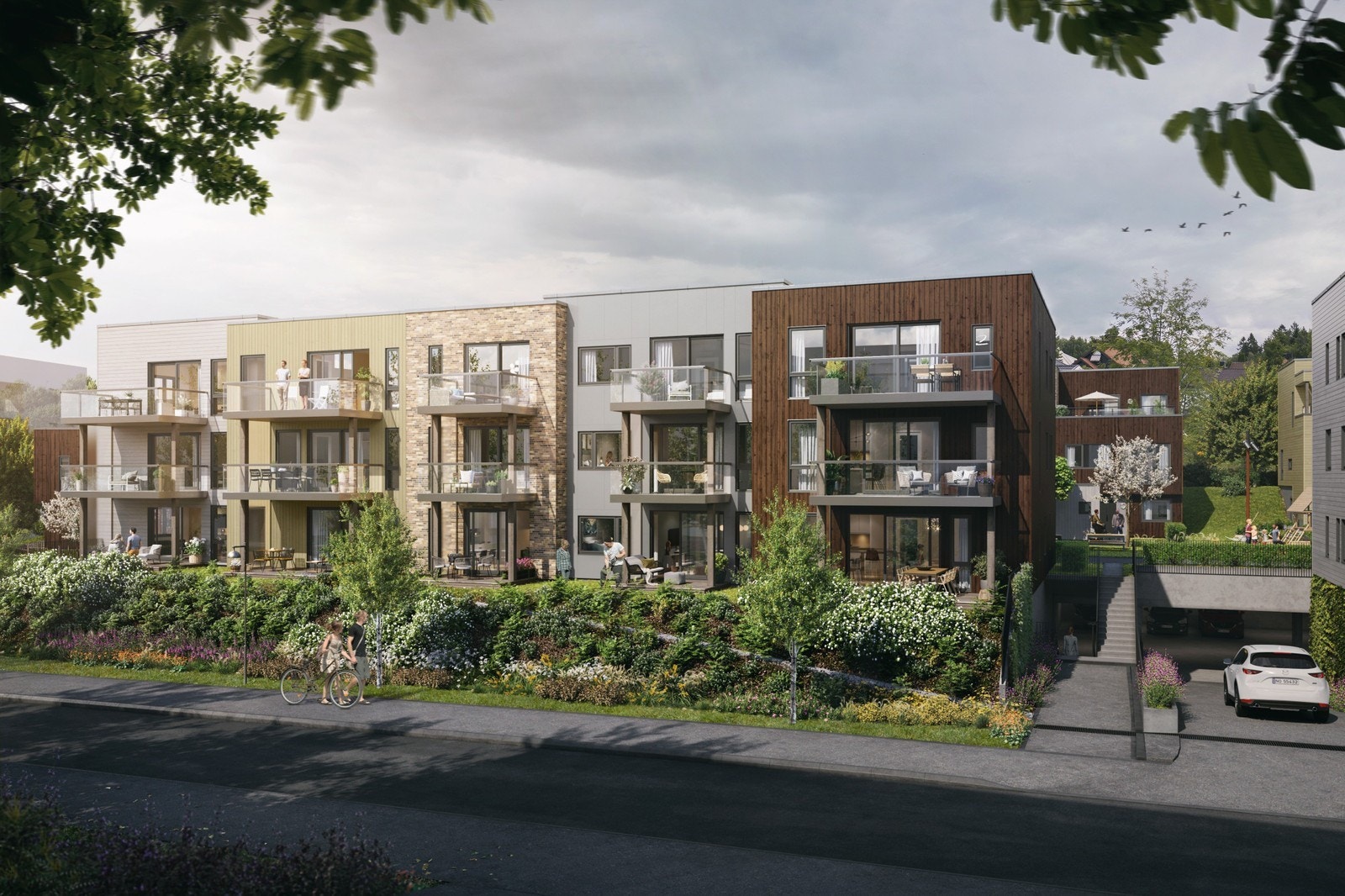 Illustrasjon - 76 H0201 ligger helt til høyre i 2 etasje Galleribilde