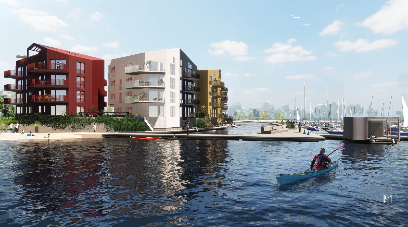 Illustrasjon Linda Blom Galleribilde