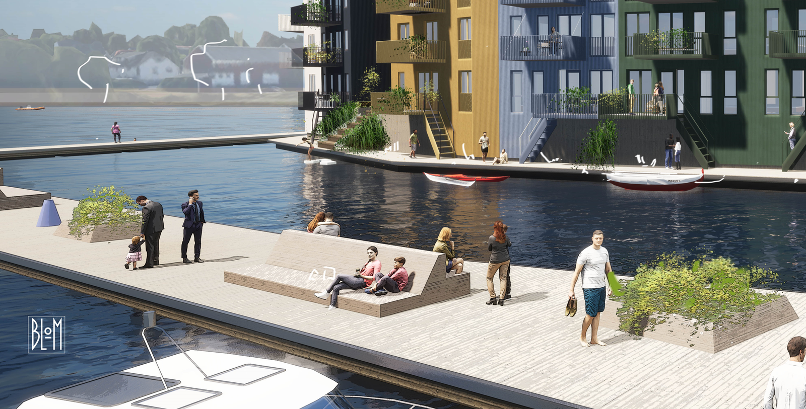 Illustrasjon Linda Blom Galleribilde