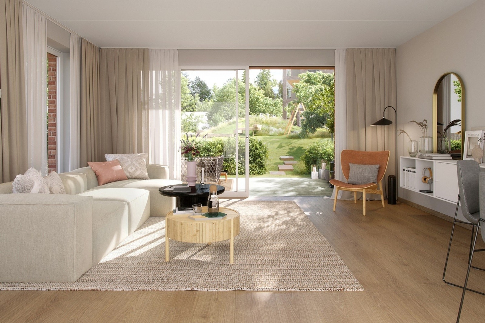 Splitter nye leiligheter med høy standard. Galleribilde