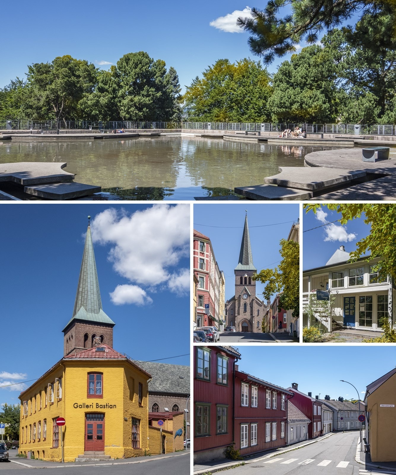 I nærheten ligger Kampen Galleribilde