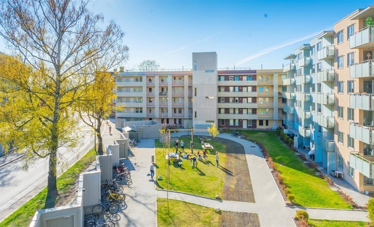 Oversiktsbilde over sameiet Galleribilde