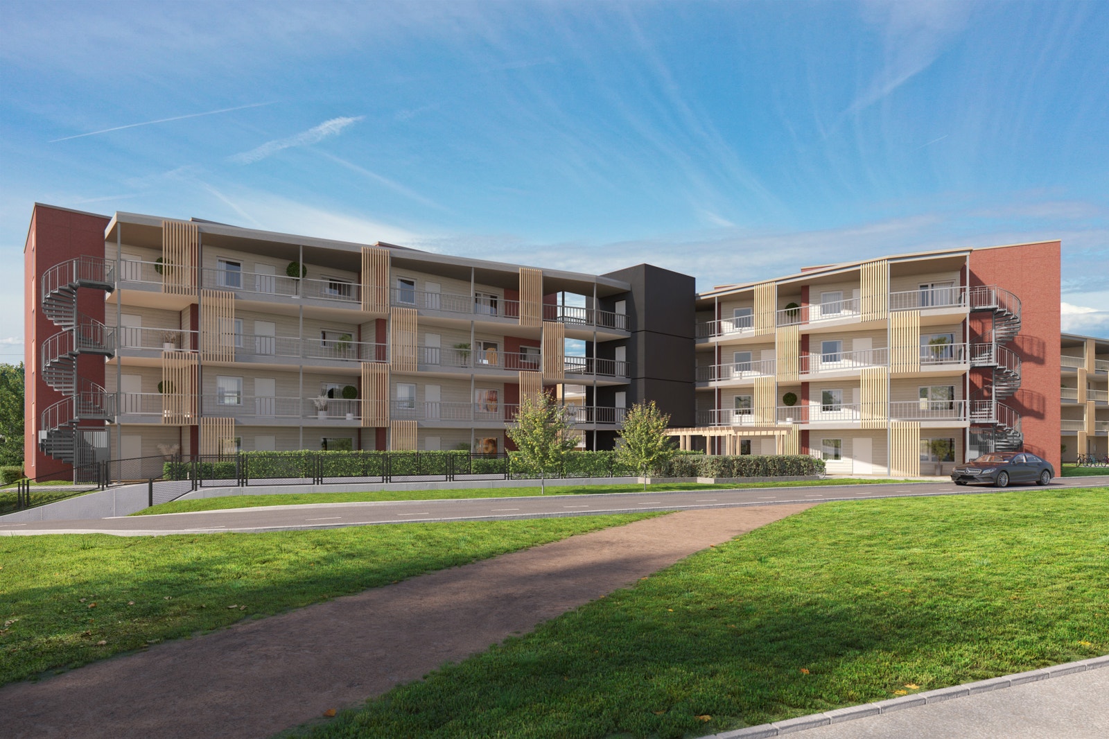 Her er det fokus på smarte, gjennomtenkte løsninger og valg av materialer som gir lite vedlikehold Galleribilde