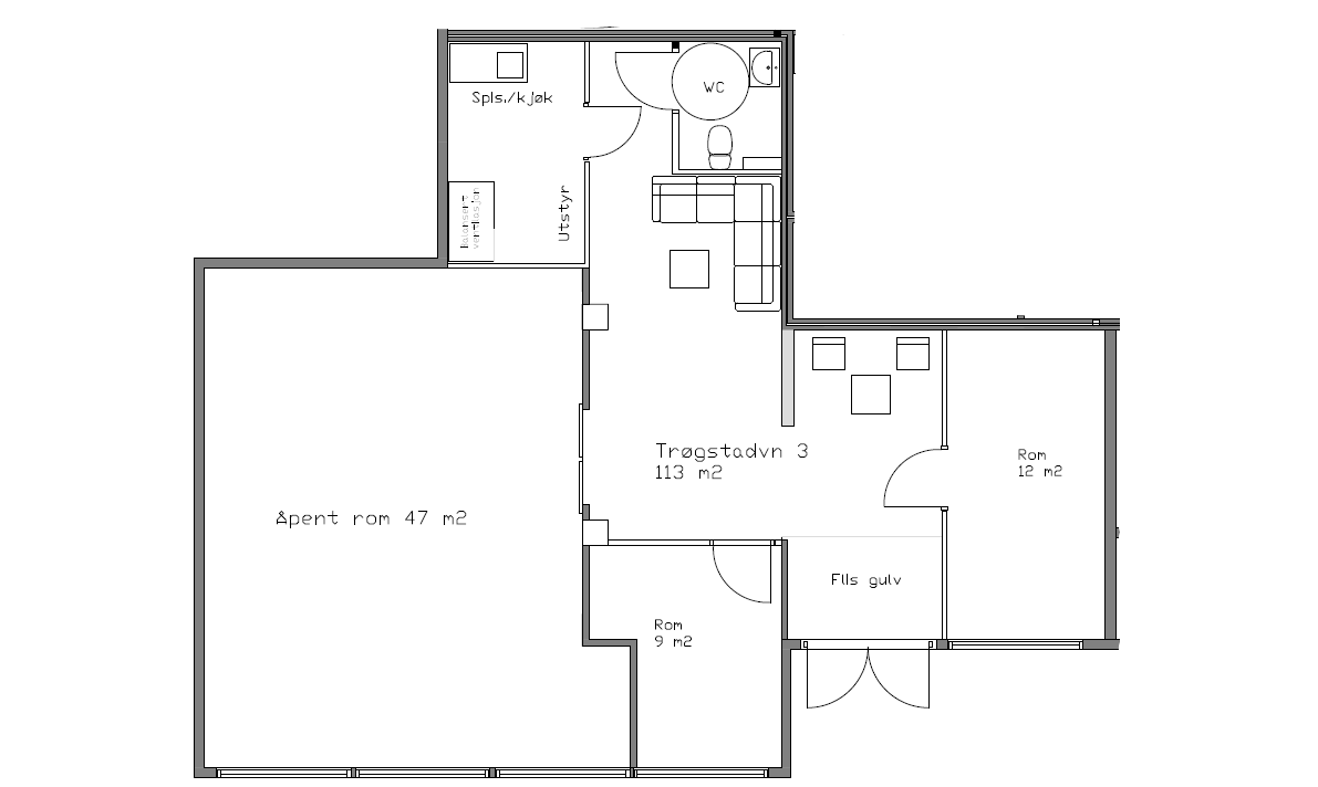Planløsning Galleribilde