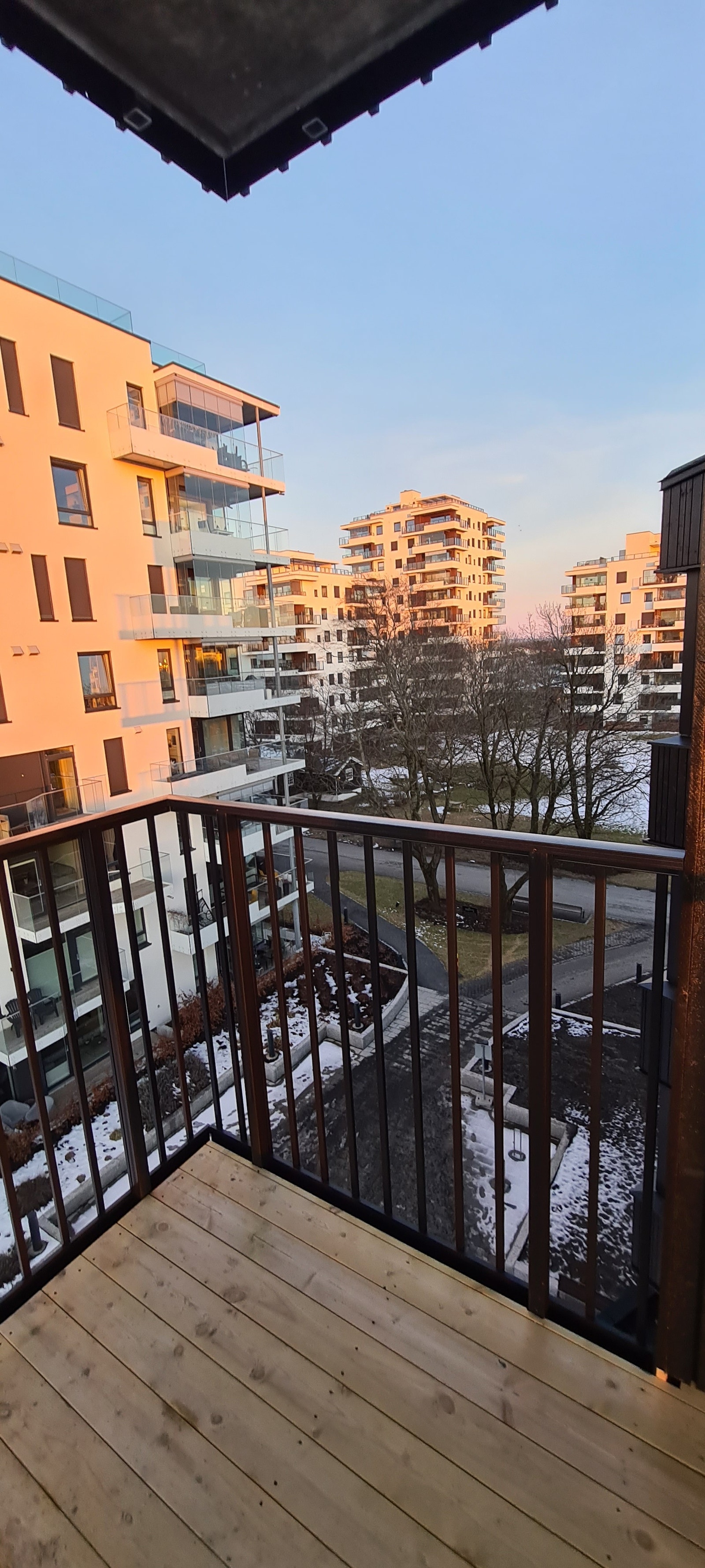 Veranda utsikt mot sør-øst og soloppgang Galleribilde