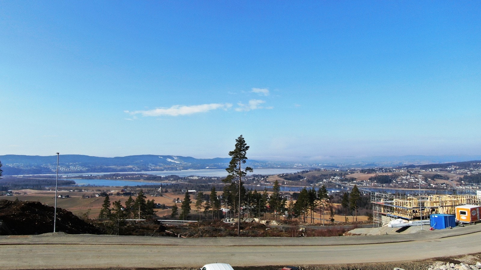 Virkelig gode sol og utsiktforhold. Galleribilde