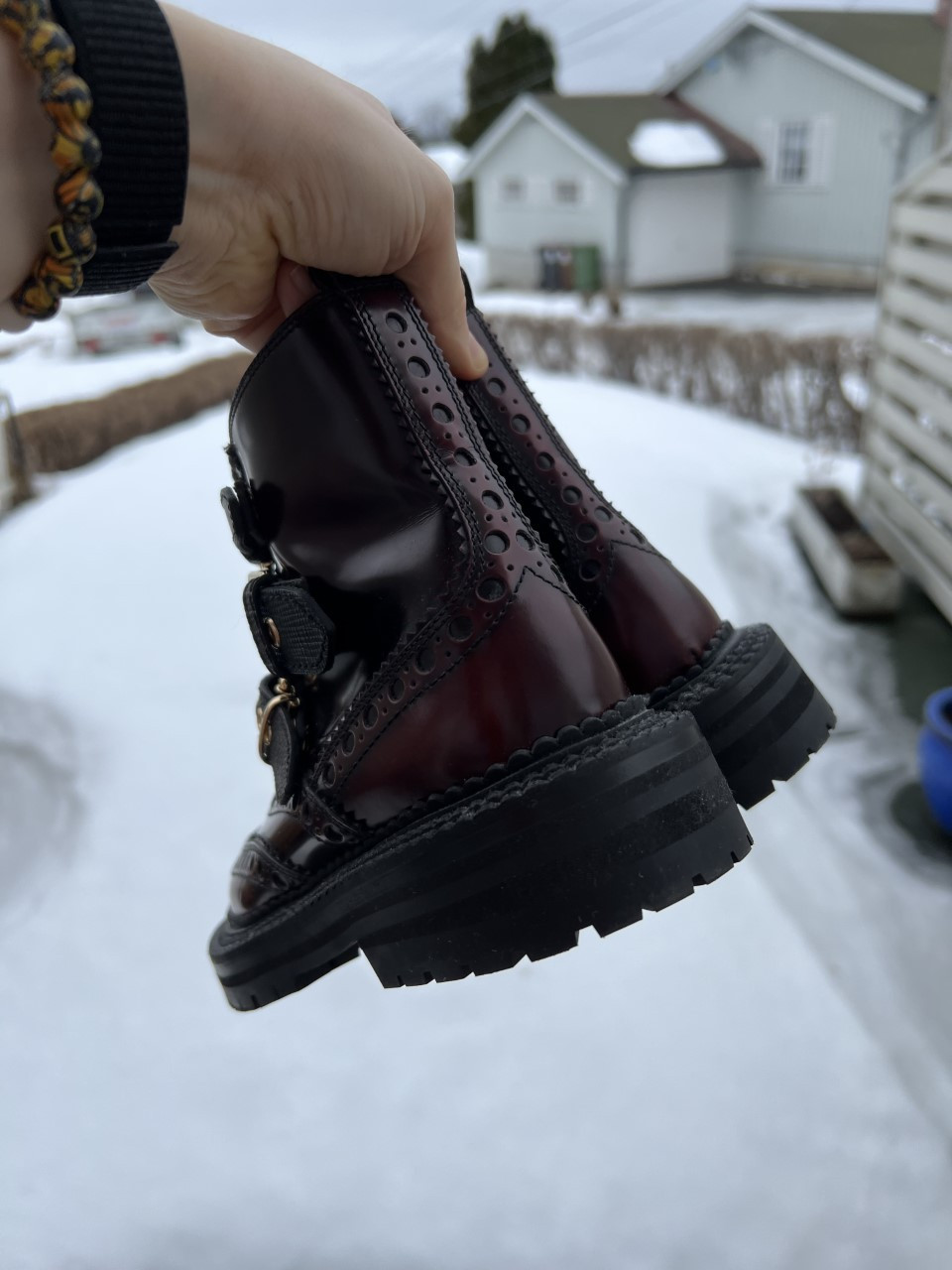 Burberry everdon boots hot sale