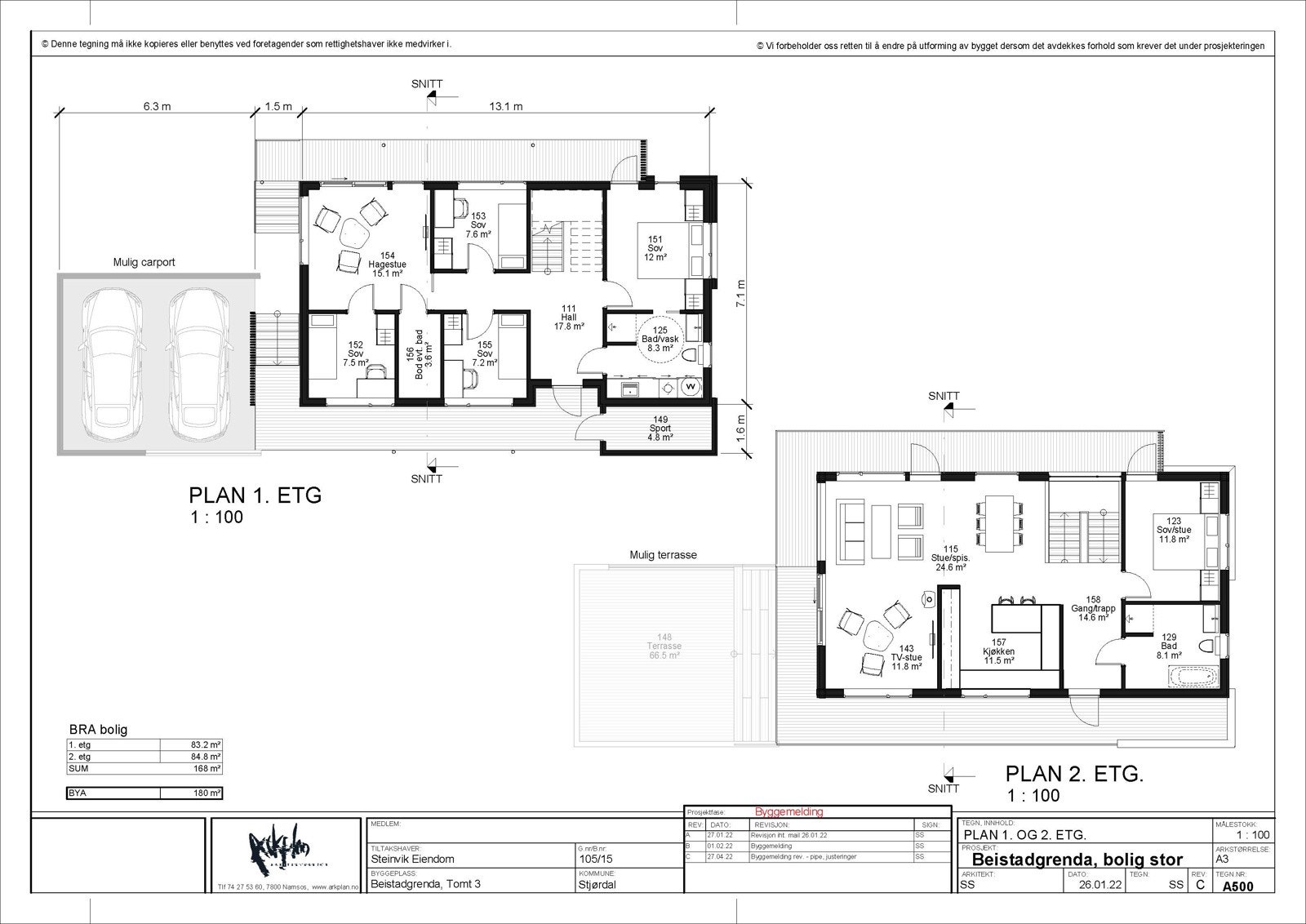 Plantegninger Galleribilde