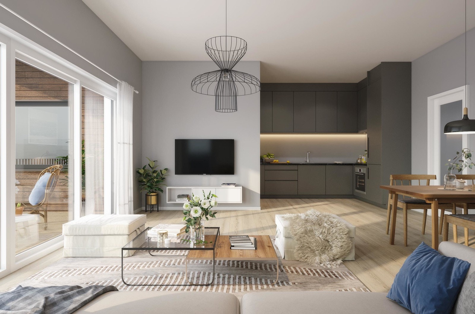 Illustrasjon av leilighetstype 1 (avvik vil forekomme) Galleribilde