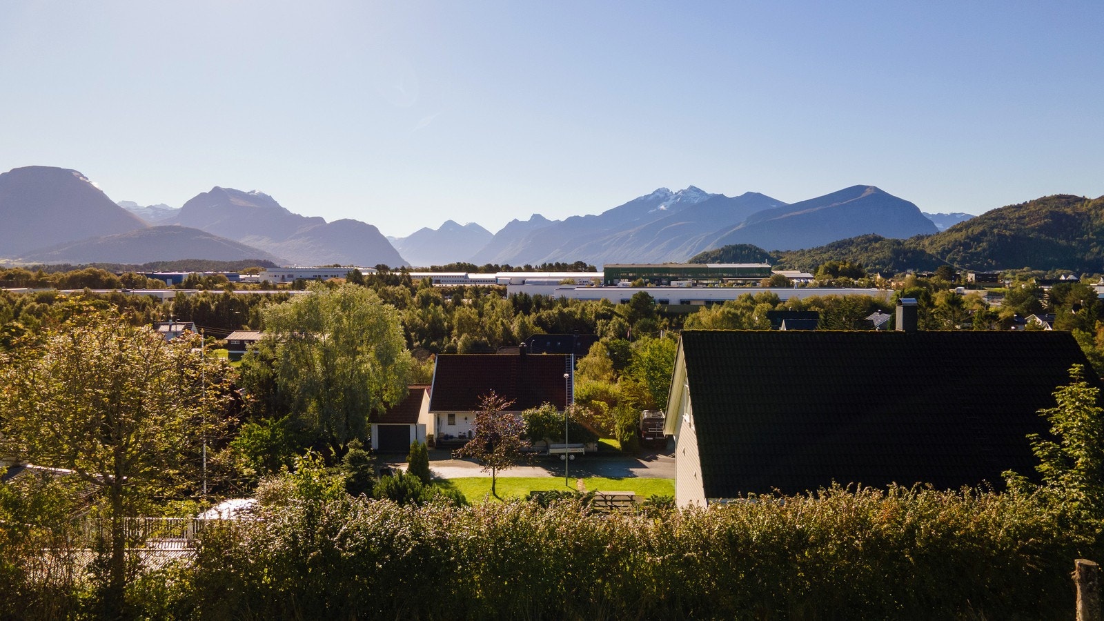 Utsikt fra hus 4 Galleribilde