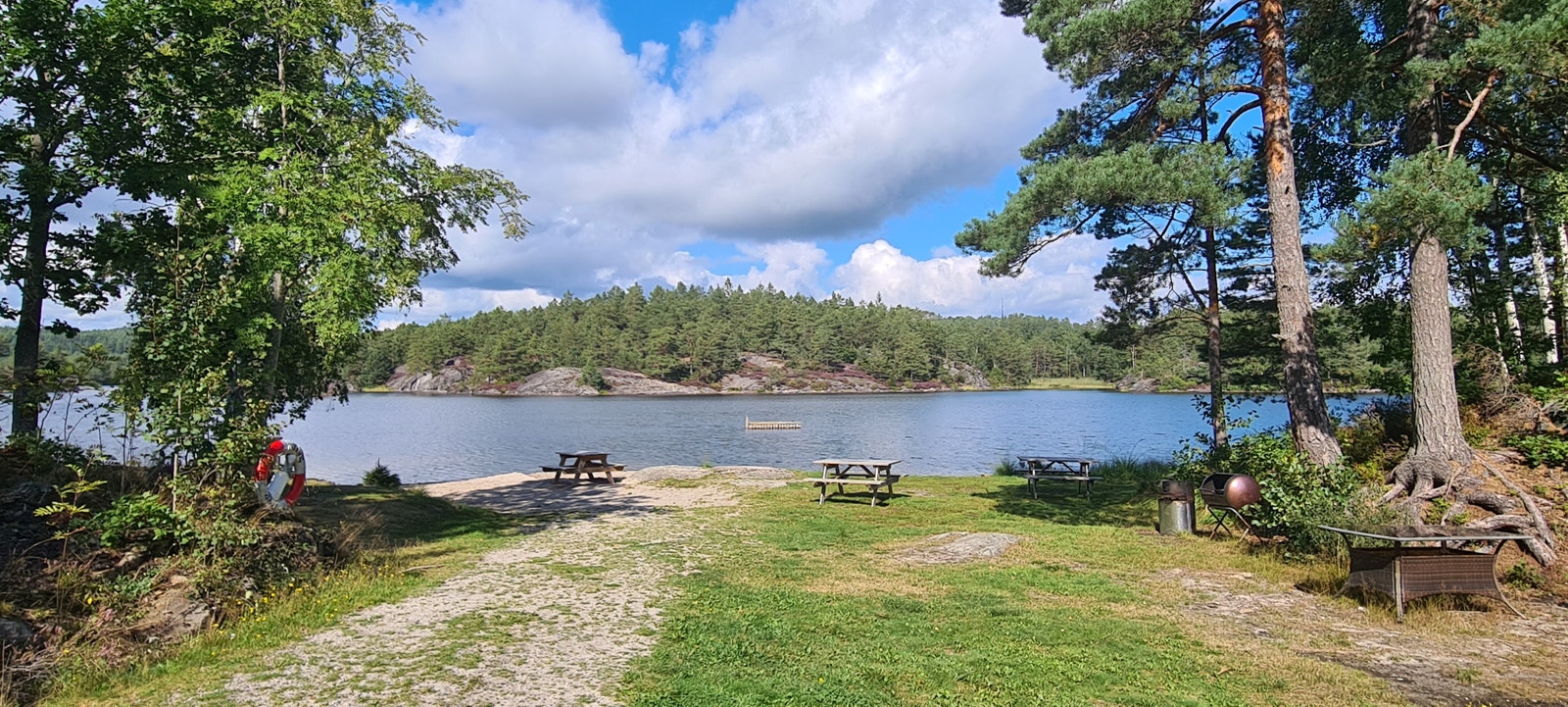 Badeplass Skarvann, 10 min unna i bil. Galleribilde
