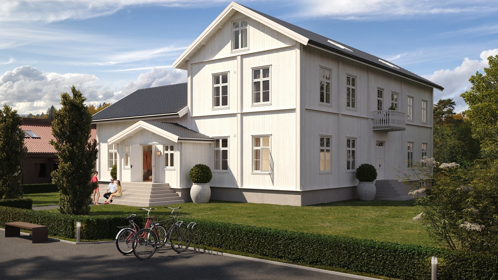 Hurdal Mountain Lodge er en vakker villa fra X med 6 leiligheter over 3 plan. Galleribilde