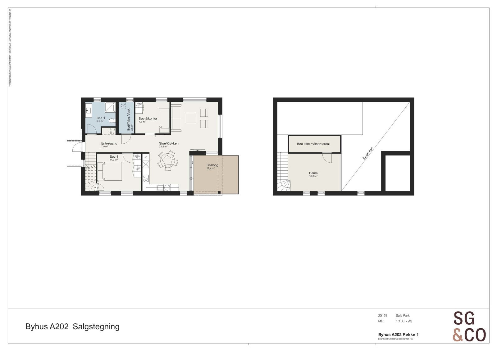 Byhus A202 Rekke 1 Galleribilde