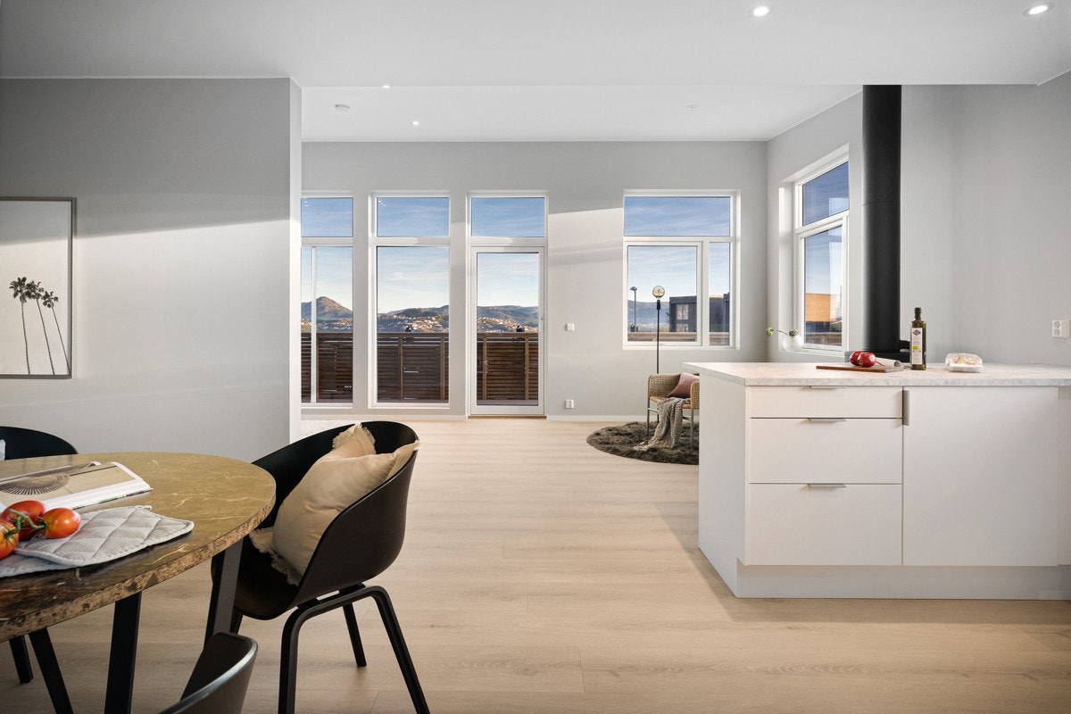 Innvendige bilder av hus 4 som er solgt og overlevert Galleribilde