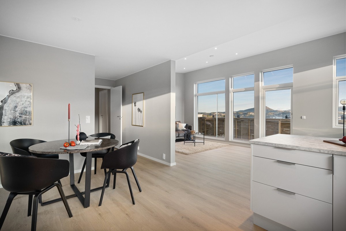 Innvendige bilder av hus 4 som er solgt og overlevert Galleribilde