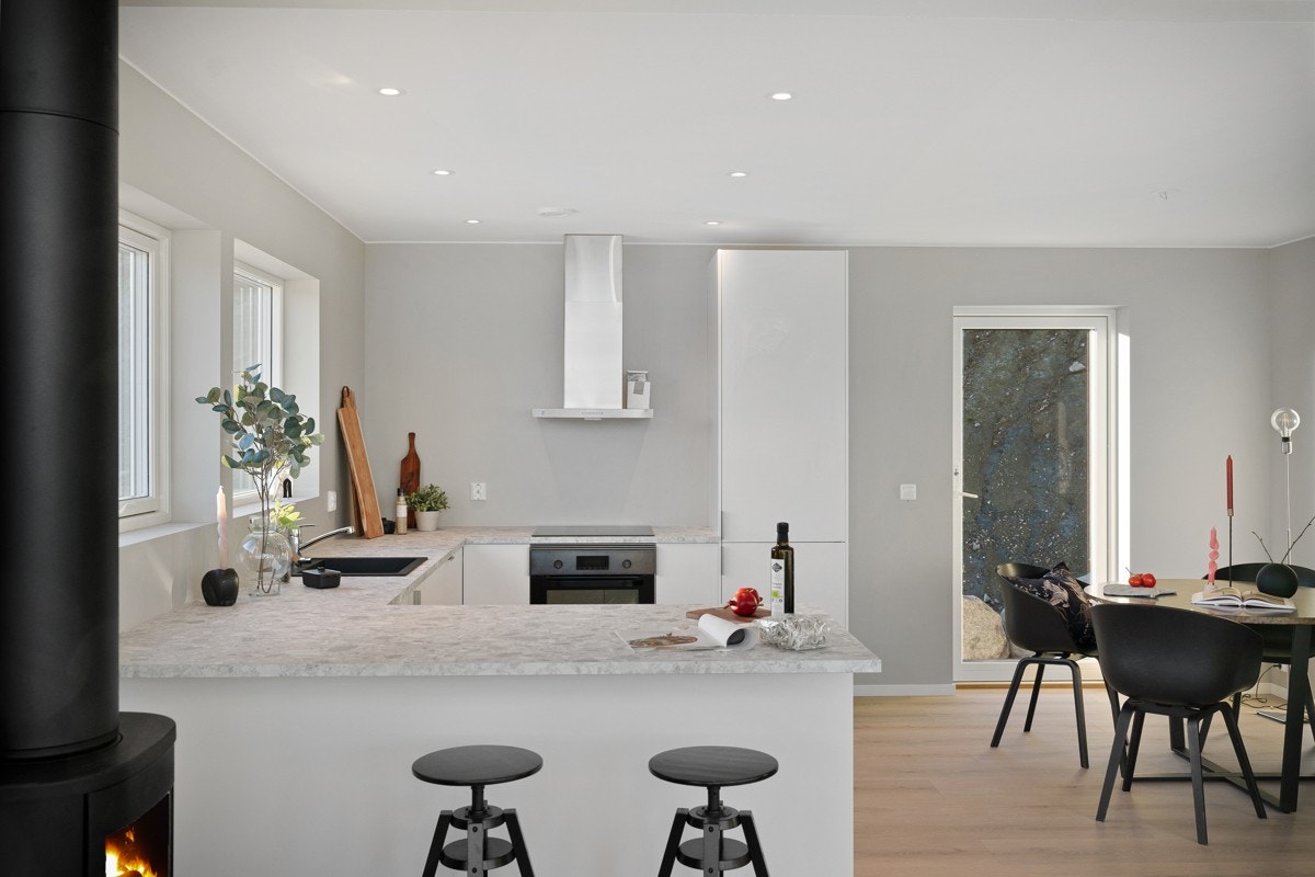 Innvendige bilder av hus 4 som er solgt og overlevert Galleribilde