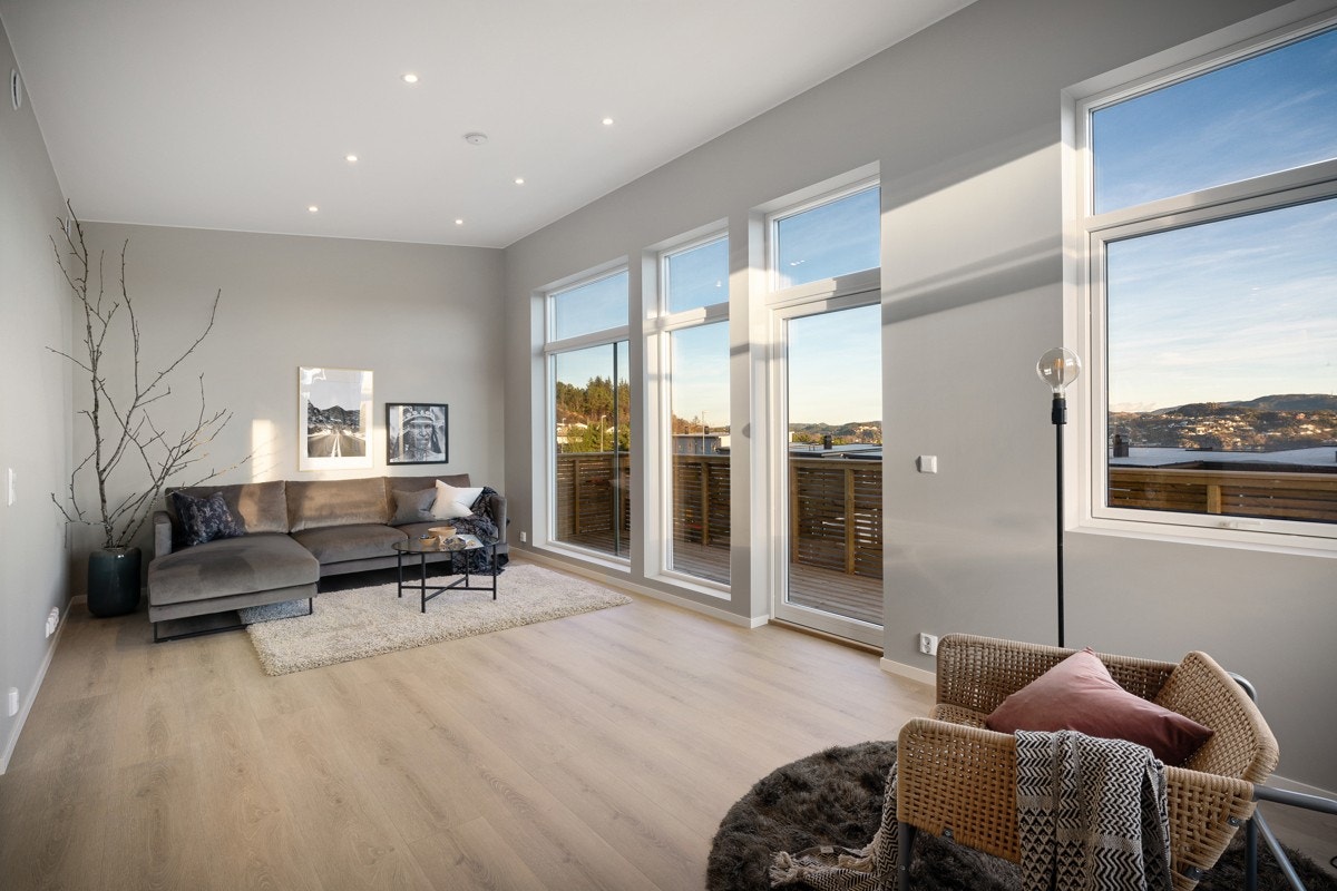 Innvendige bilder av hus 4 som er solgt og overlevert Galleribilde