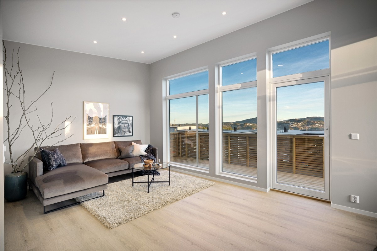 Innvendige bilder av hus 4 som er solgt og overlevert Galleribilde