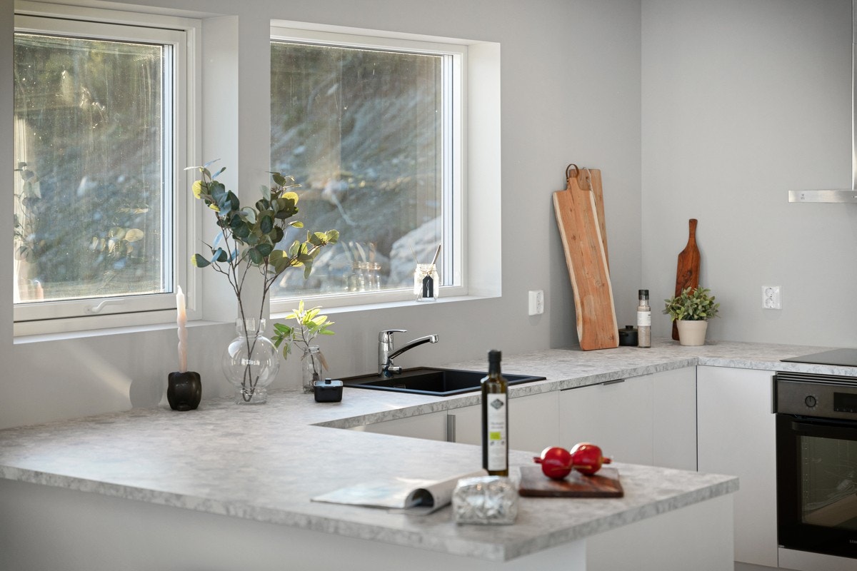 Innvendige bilder av hus 4 som er solgt og overlevert Galleribilde