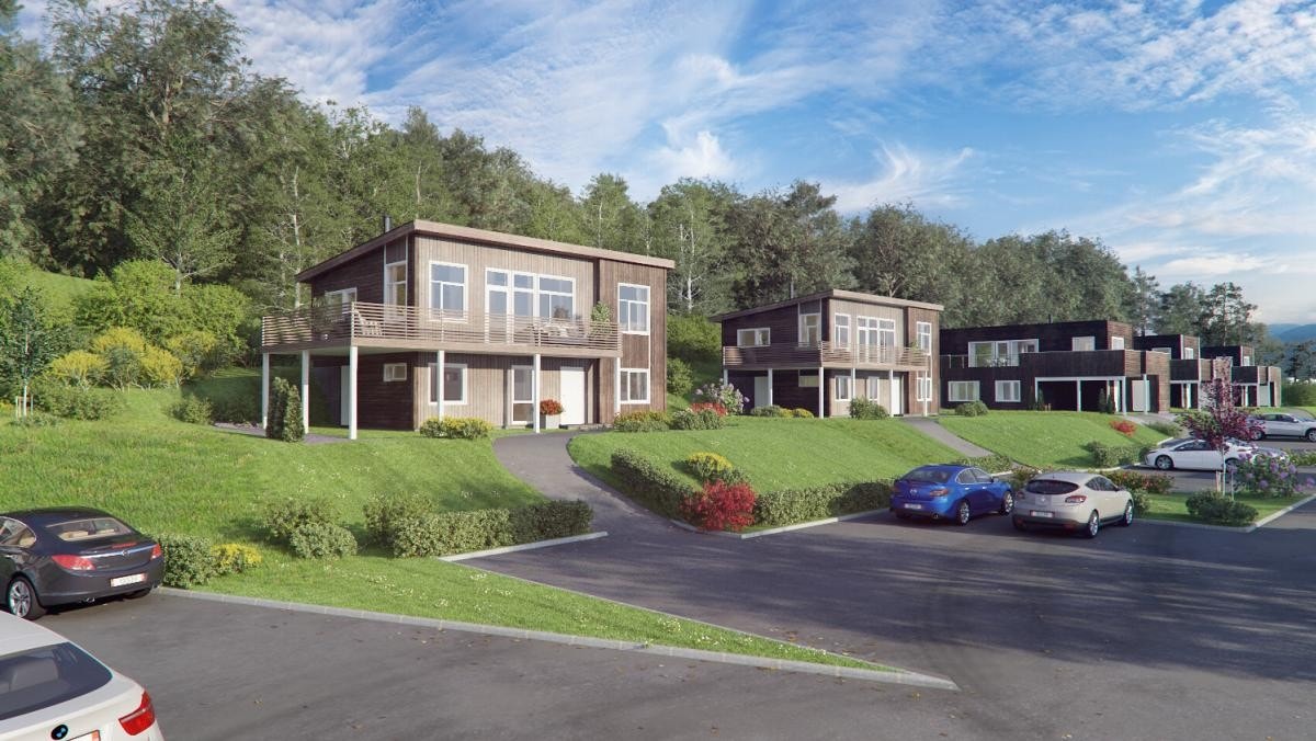 Det er flere ulike hustyper man kan velge mellom Galleribilde