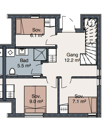 Illustrasjon 1. etg. Galleribilde
