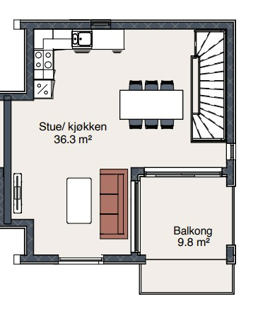 Illustrasjon 2. etg. Galleribilde