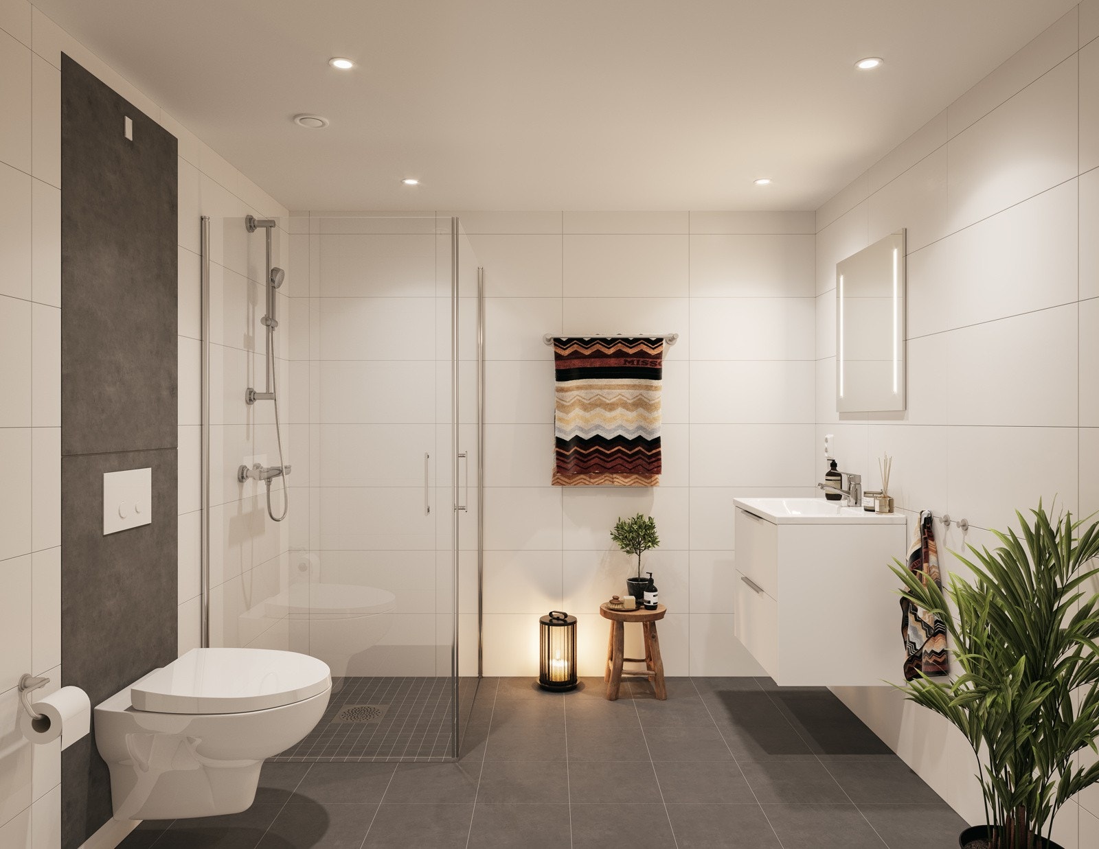 Baderom Galleribilde