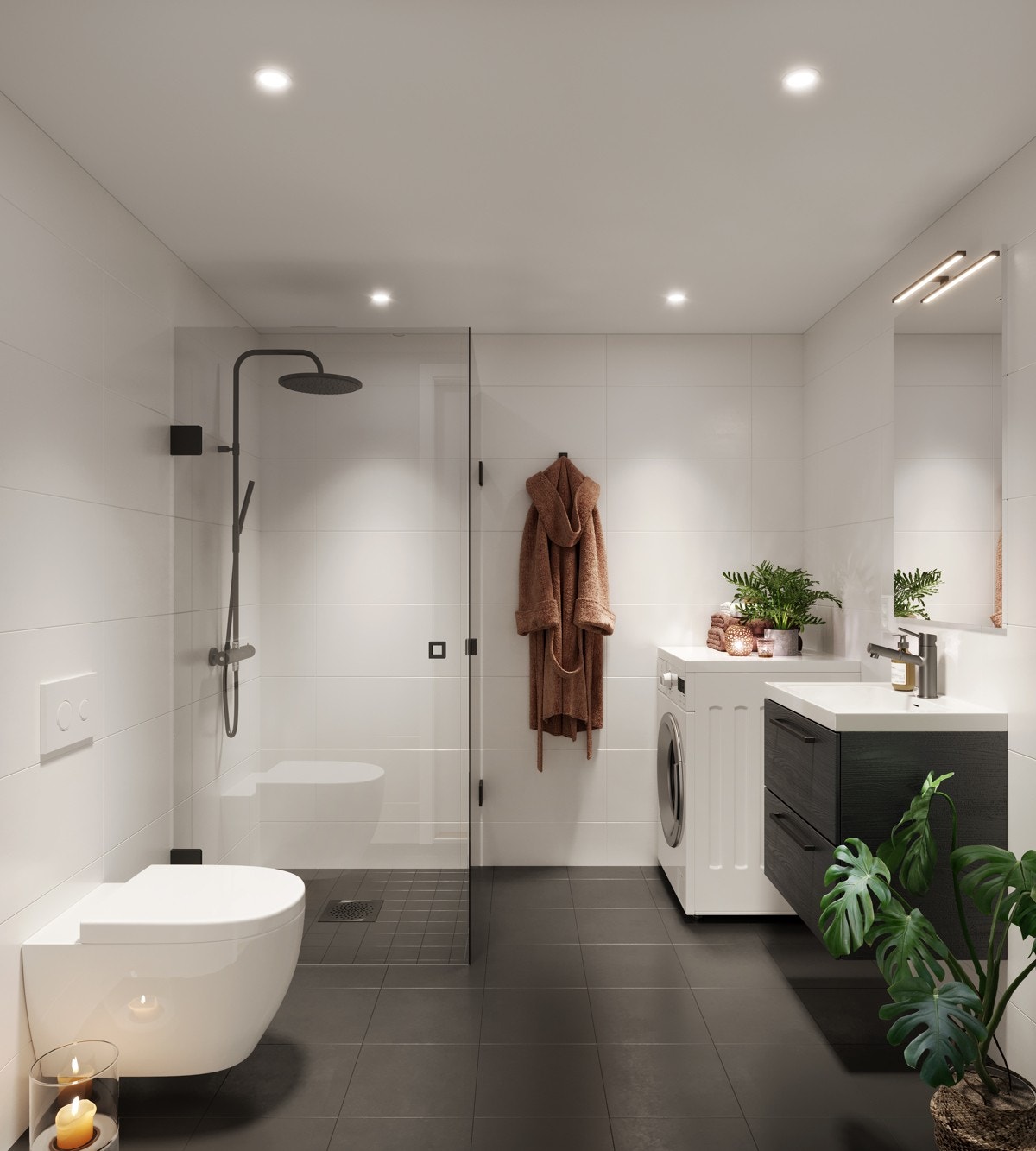 Tre ulike interiørstiler å velge mellom - her NERO Galleribilde